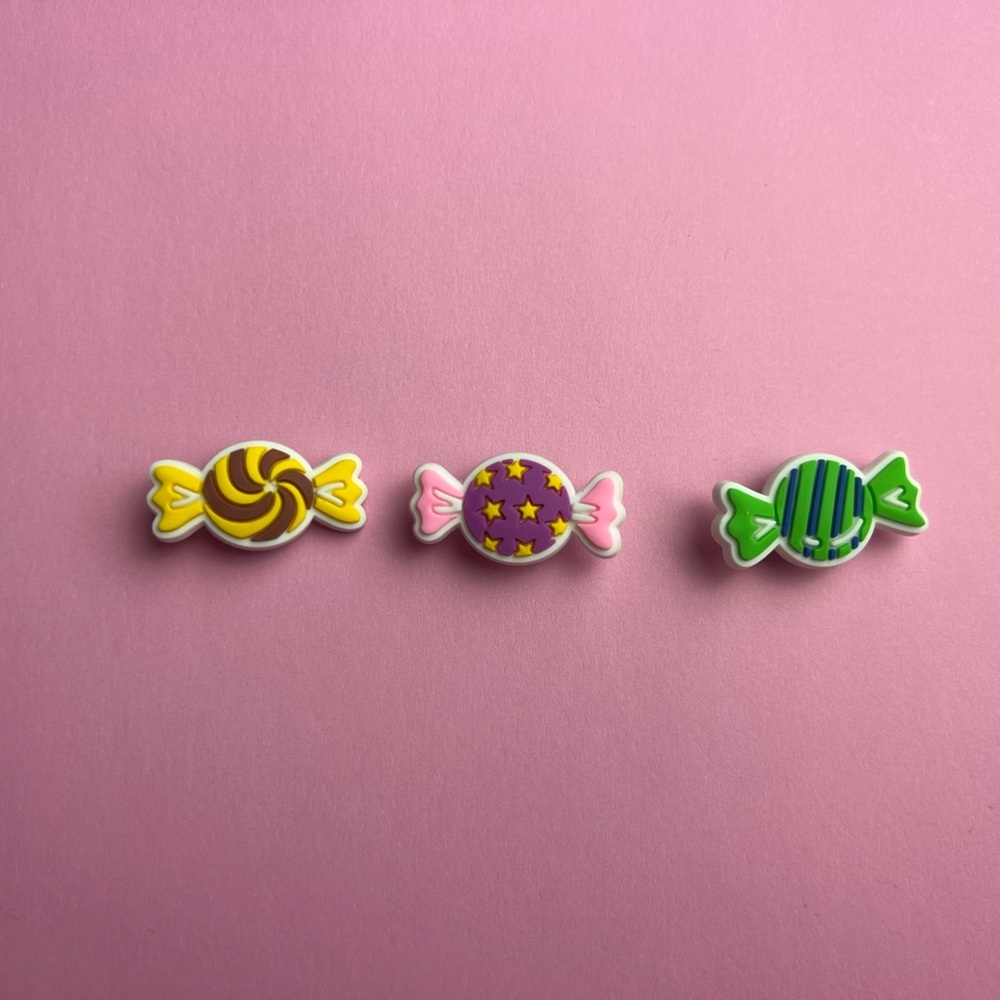 Candy Crocs Shoe Charms Set of 8 - jibbitz Charms - Picture 5 of 7